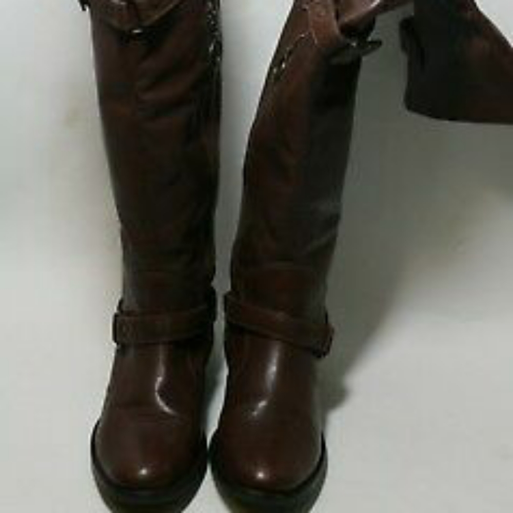 PIRATES OVER THE KNEE   LEATHER BOOTS